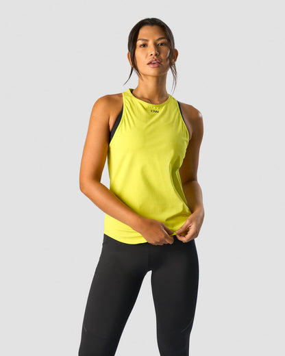 charge tank top wmn acid yellow