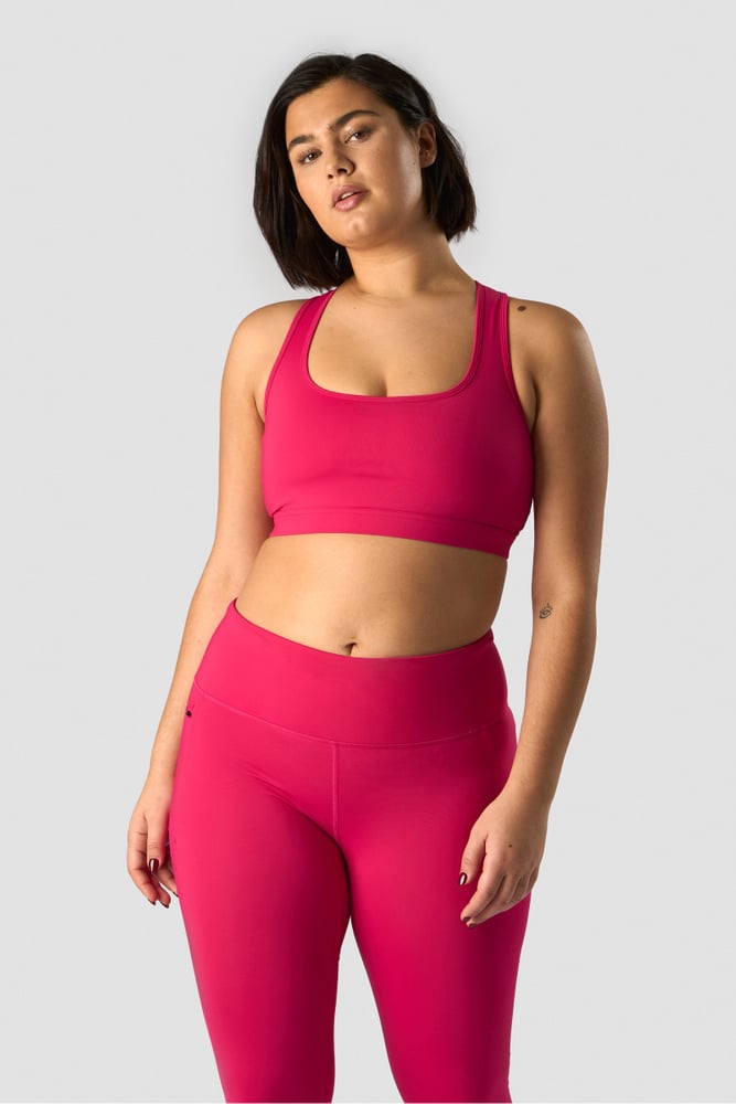 classic sports bra hyper pink