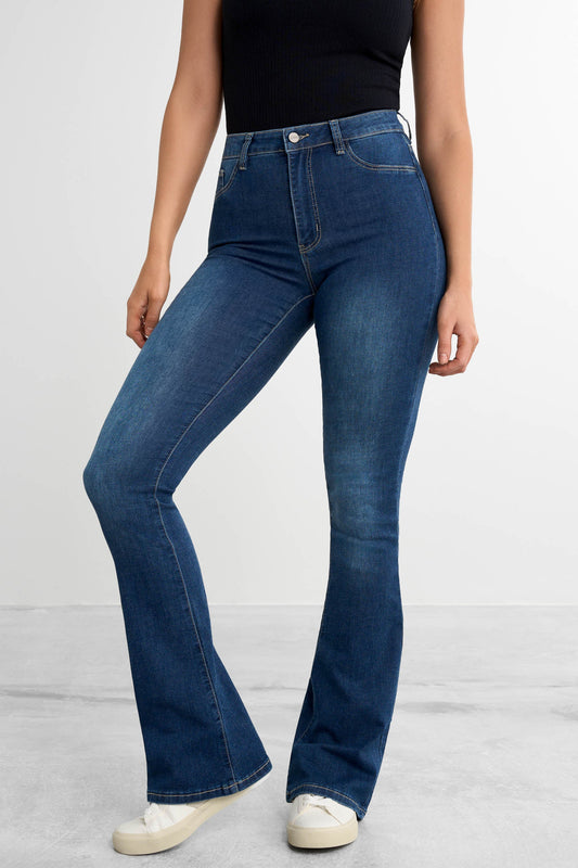 Flare Jeans V2 - for dame - Famme - Jeans