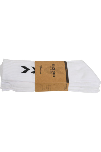 HUMMEL - 3-pack Basic Sock - White