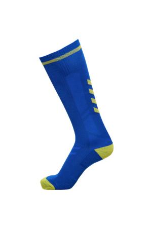 HUMMEL - Elite Indoor Sock High - True Blue/blazing Yellow