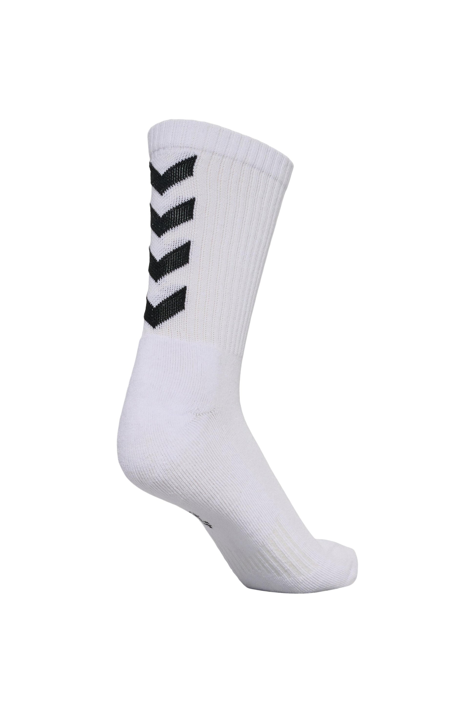 HUMMEL - Fundamental 3-pack Sock - White