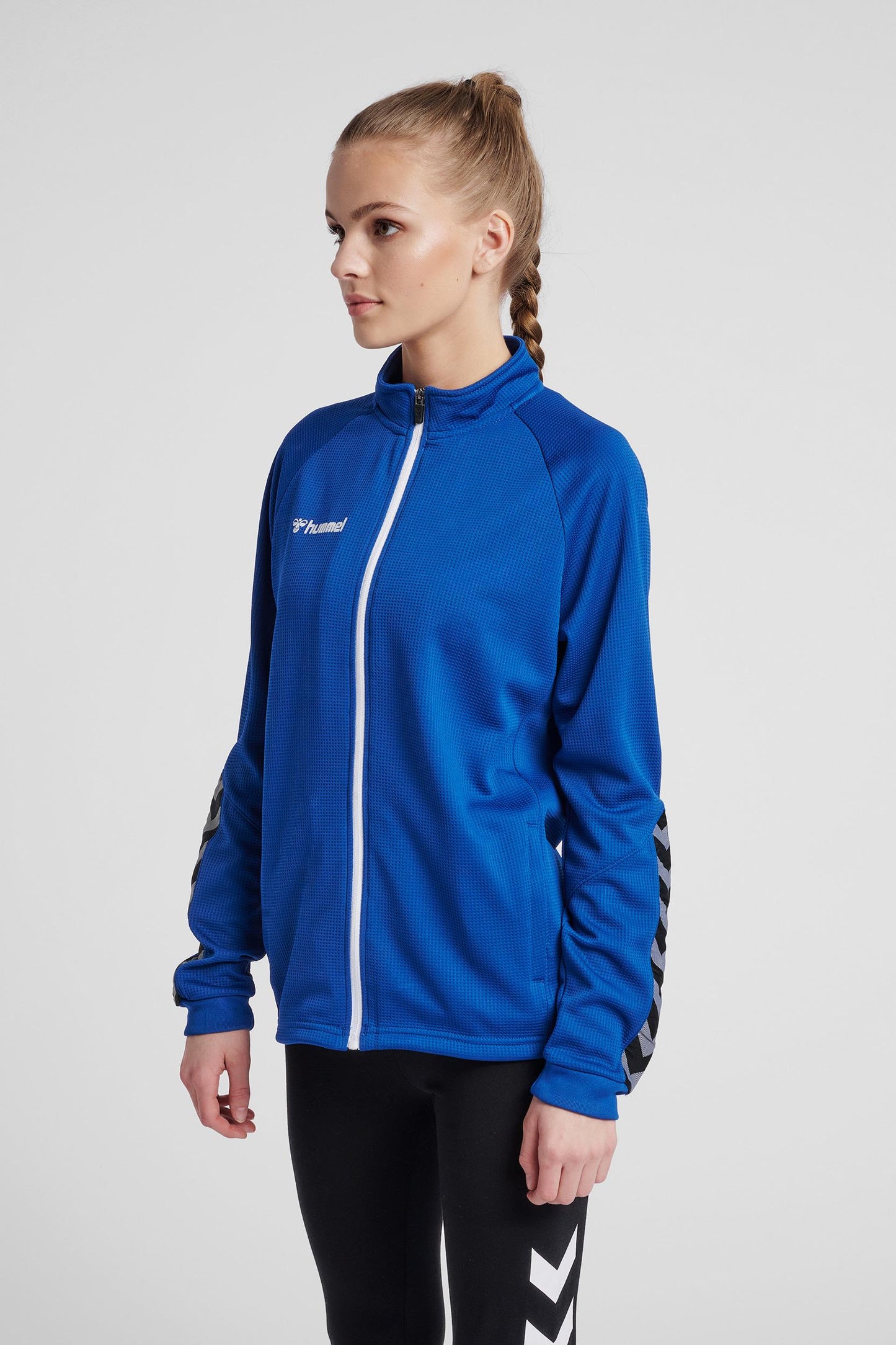 HUMMEL - Hmlauthentic Women Poly Zip Jacket - True Blue