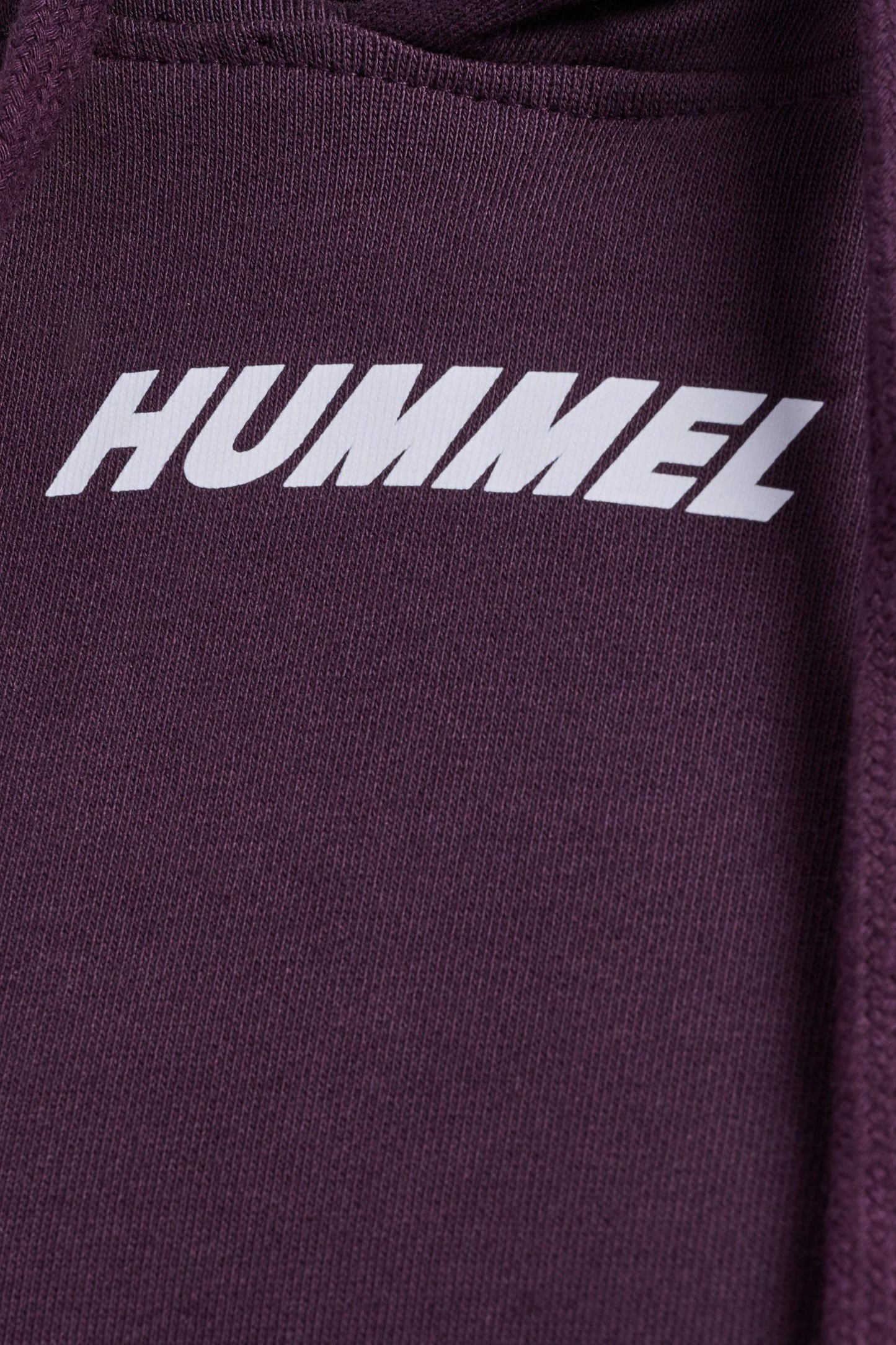 HUMMEL - Hmlelemental Short Hoodie Woman - Plum Perfect