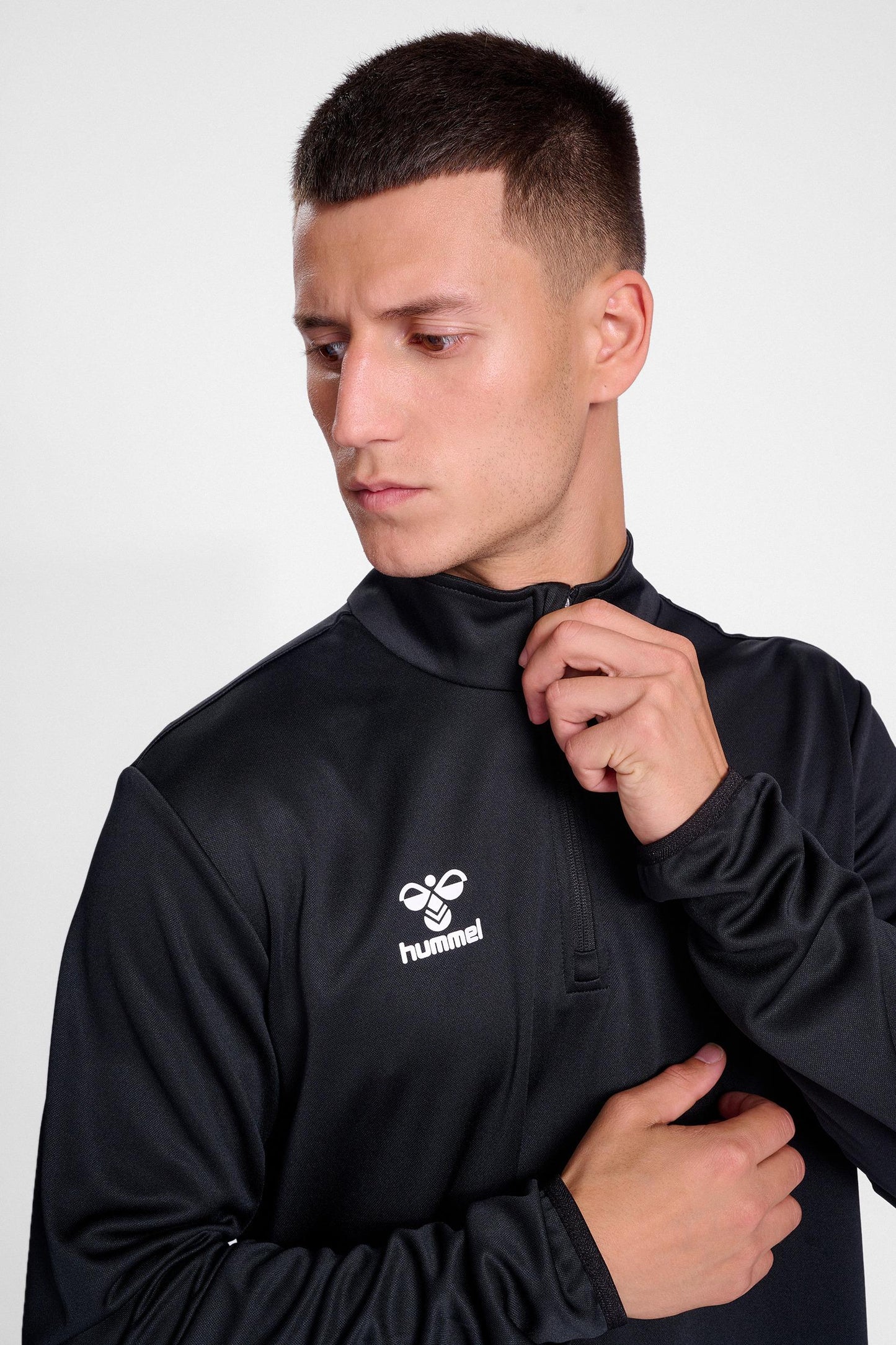 HUMMEL - Hmlessential Half-zip - Black