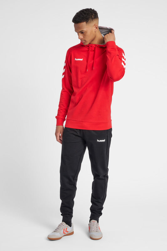 HUMMEL - Hmlgo Cotton Hoodie - True Red