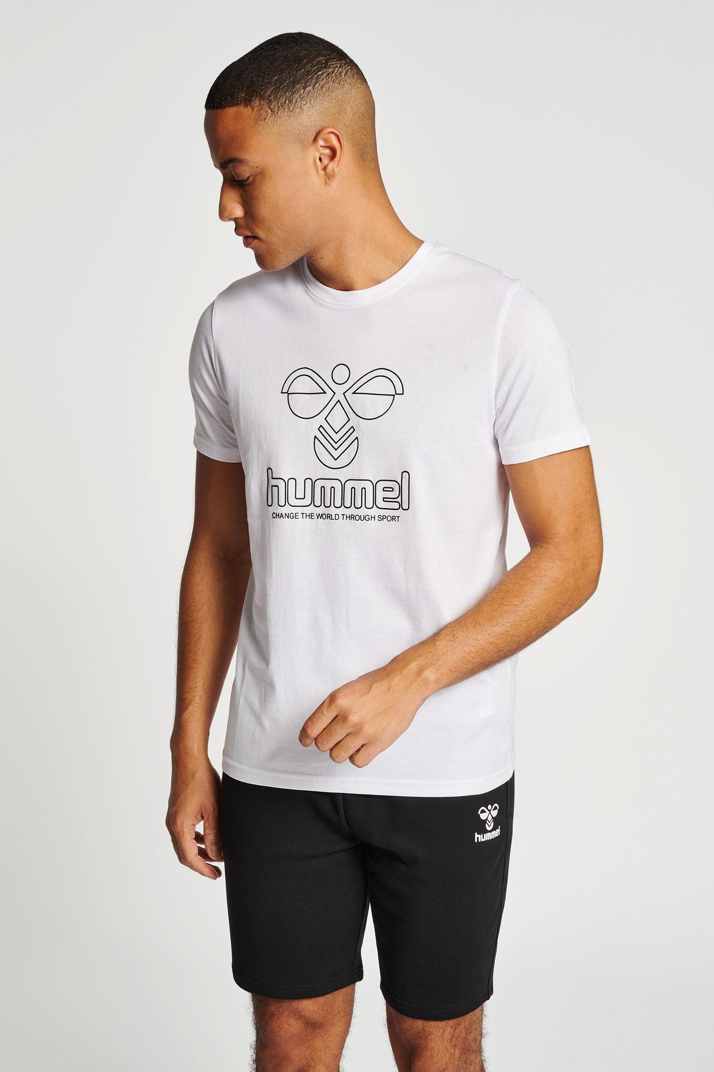 HUMMEL - Hmlicons Graphic T-shirt - White