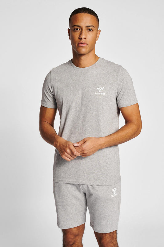 HUMMEL - Hmlicons T-shirt - Grey Melange