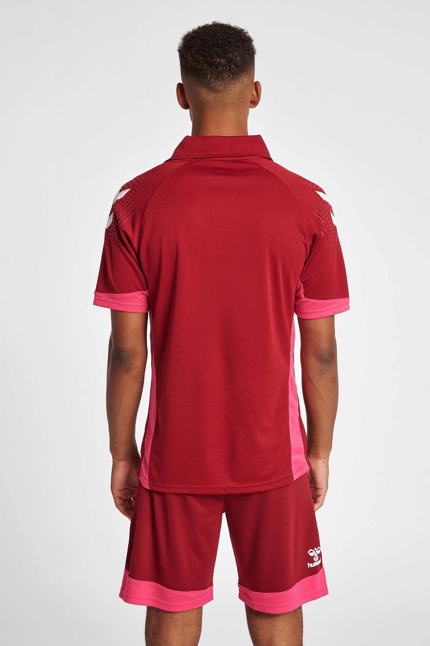 HUMMEL - Hmllead Functional Polo - Biking Red