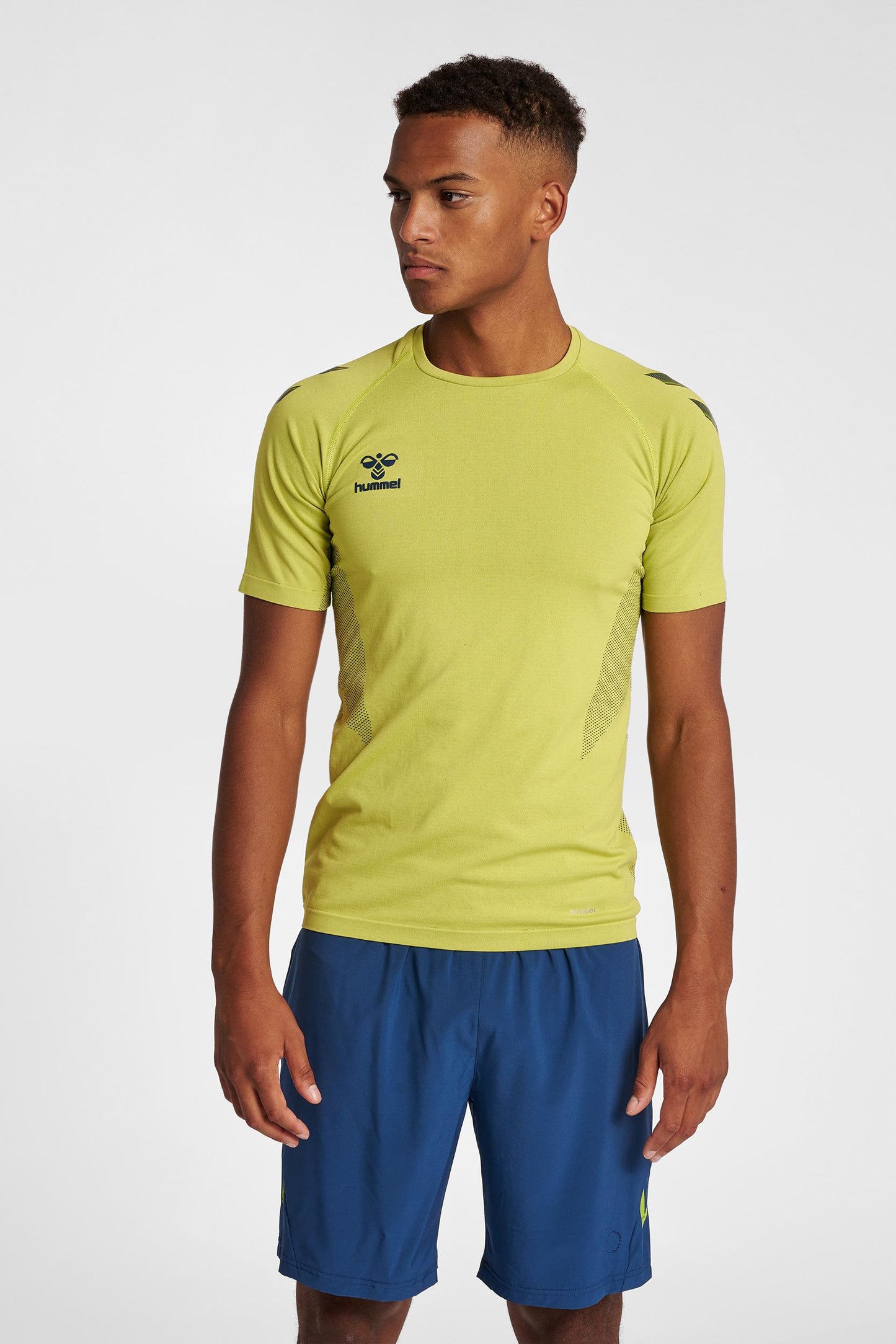 HUMMEL - Hmllead Pro Seamless Trn Jrs - Lime Punch