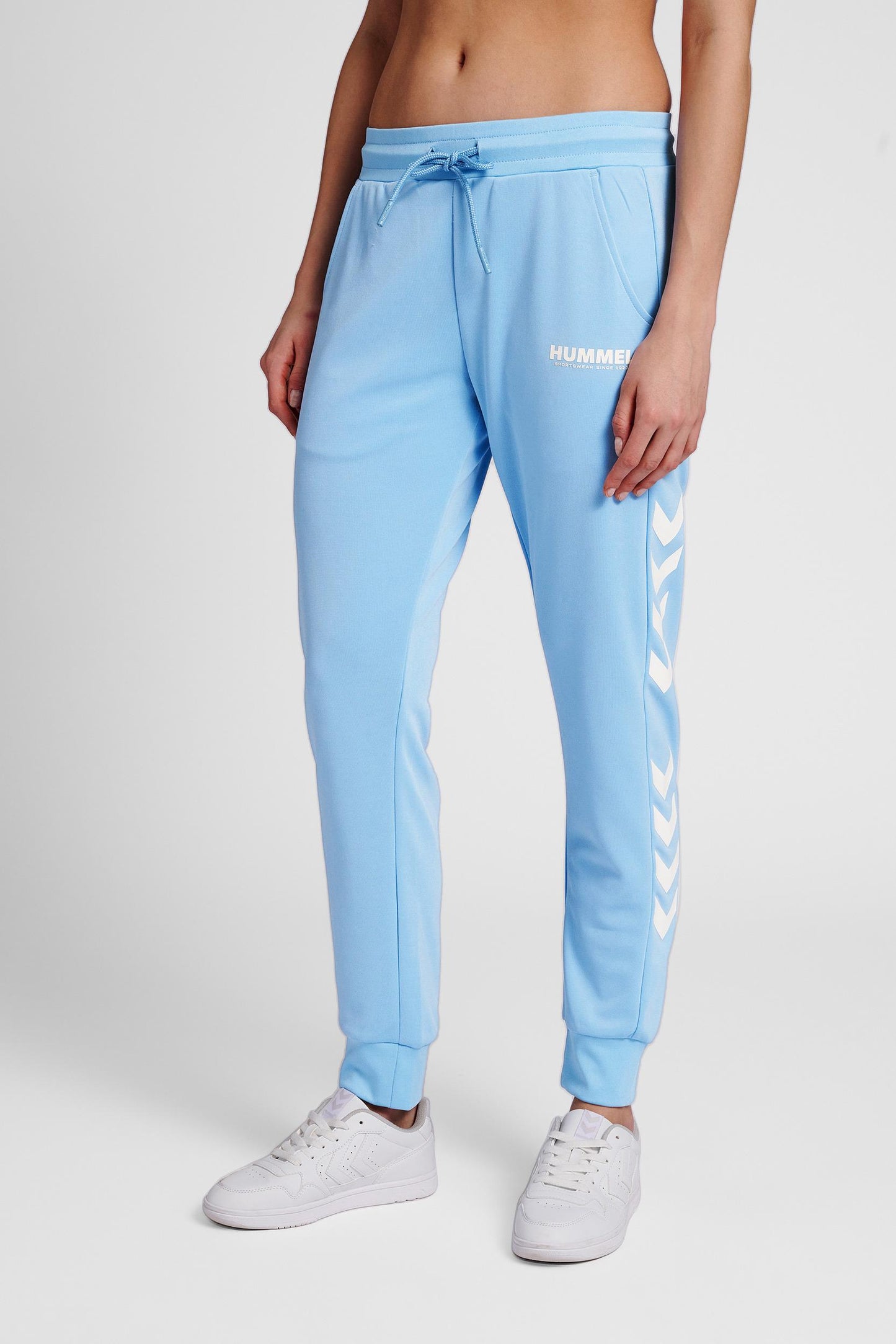 HUMMEL - Hmllegacy Poly Woman Regular Pants - Placid Blue