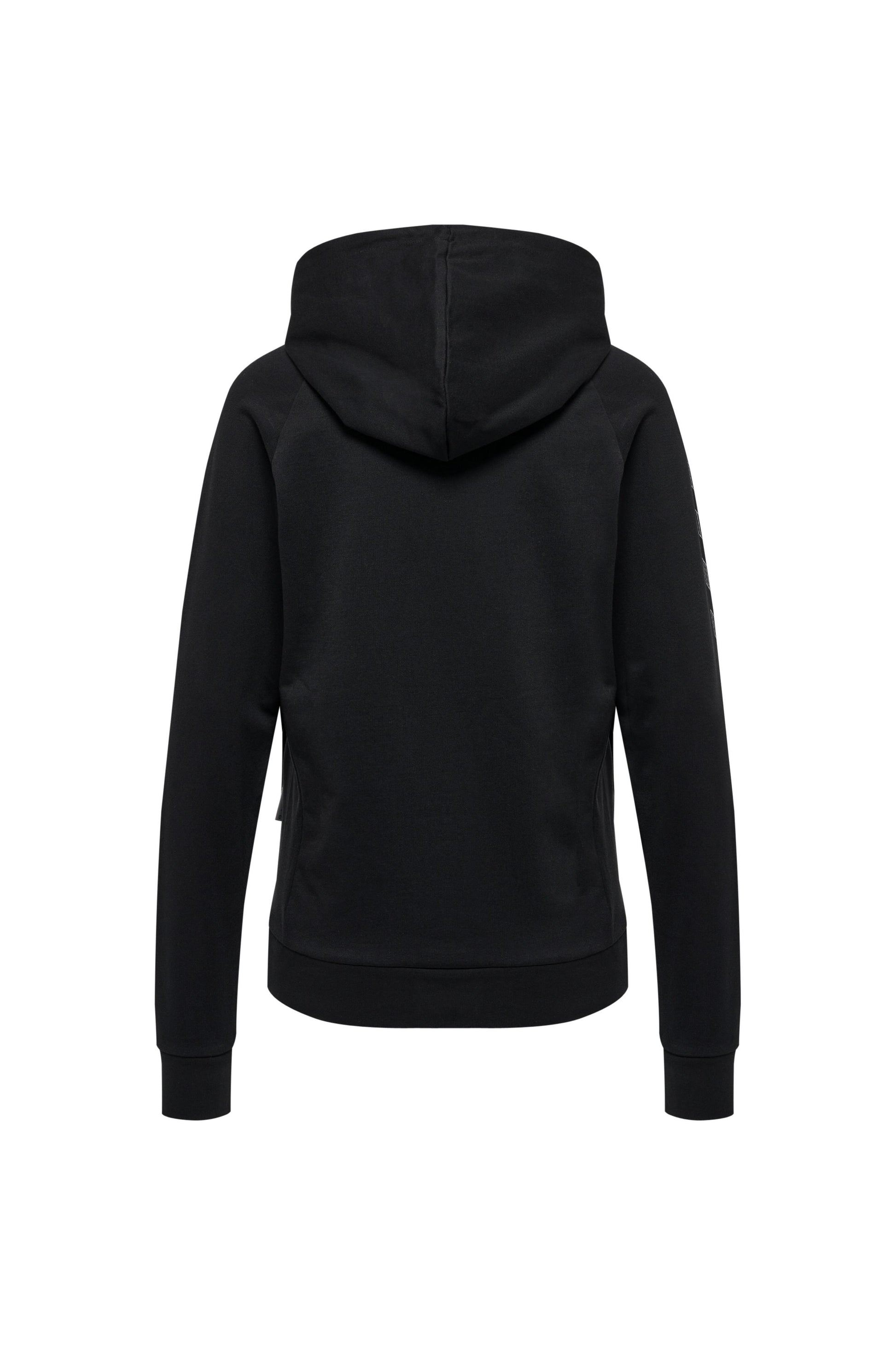 HUMMEL - Hmlmove Grid Cotton Hoodie Woman - Black