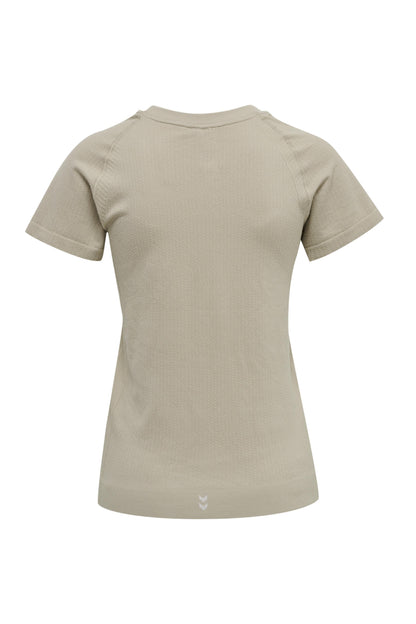 HUMMEL - Hmlmt Flow Seamless T-shirt - Chateau Gray