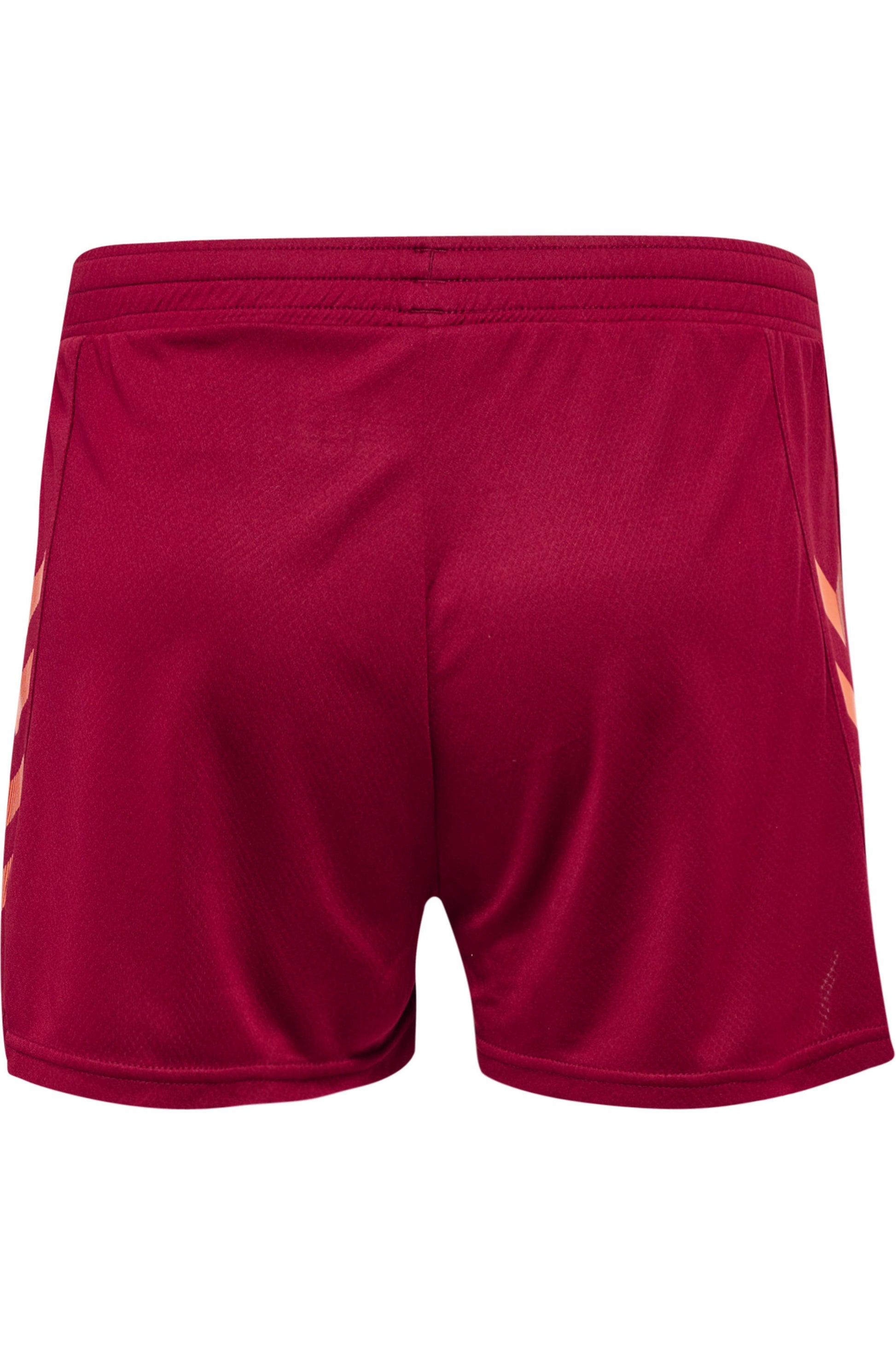 HUMMEL - Hmlongrid Poly Shorts Wo - Rhubarb/nasturtium