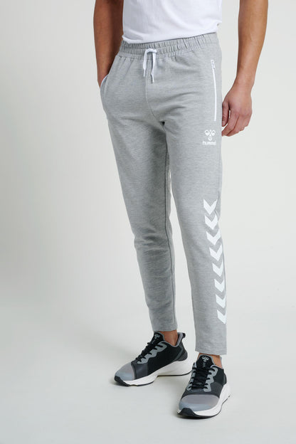 HUMMEL - Hmlray 2.0 Tapered Pants - Grey Melange