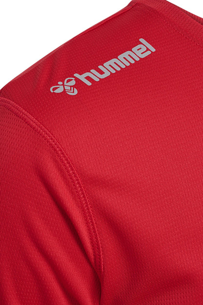 HUMMEL - Hmlrun Jersey S/s - Tango Red