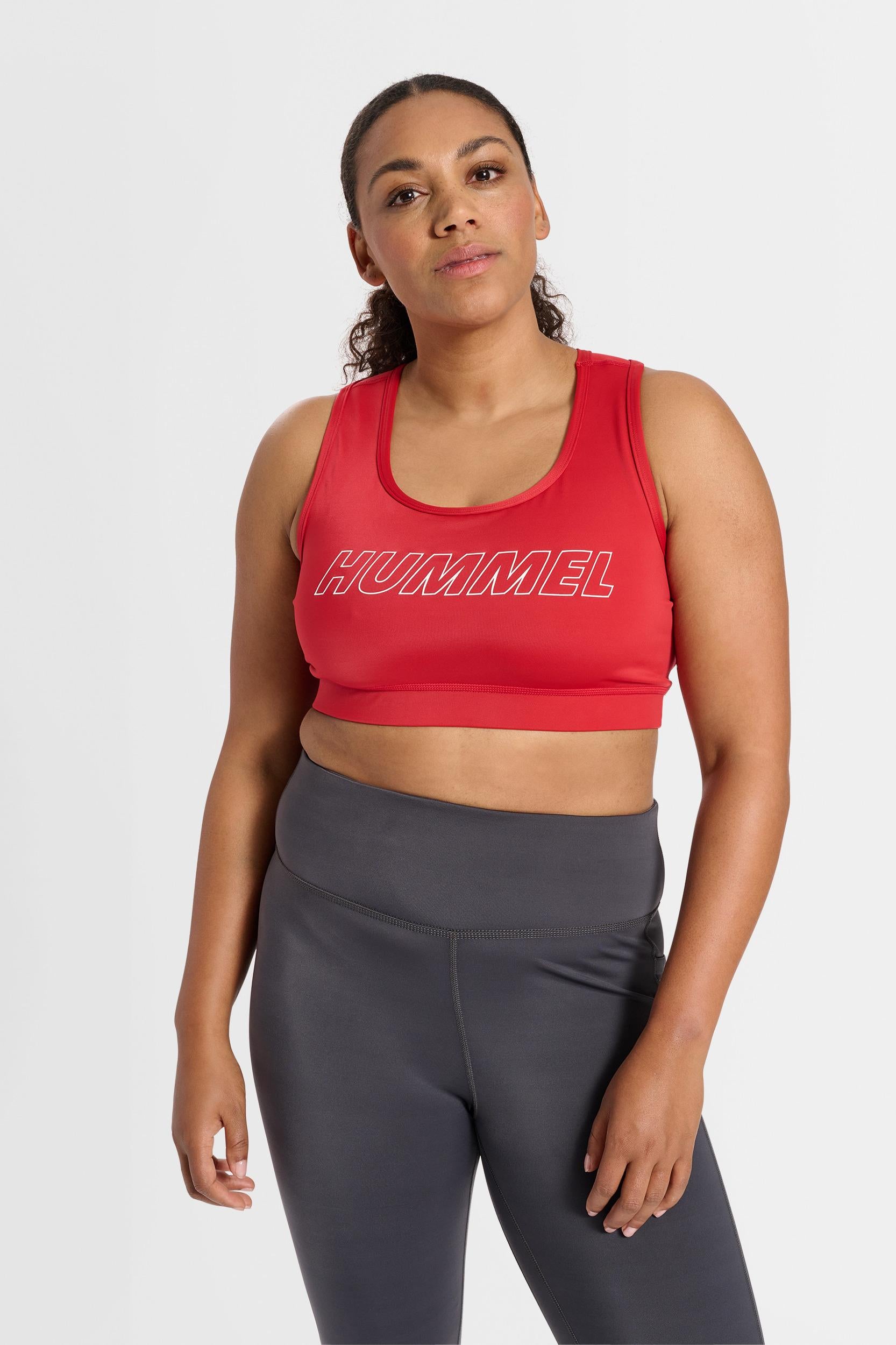 HUMMEL - Hmlte Curvy Sports Bra Plus - American Beauty