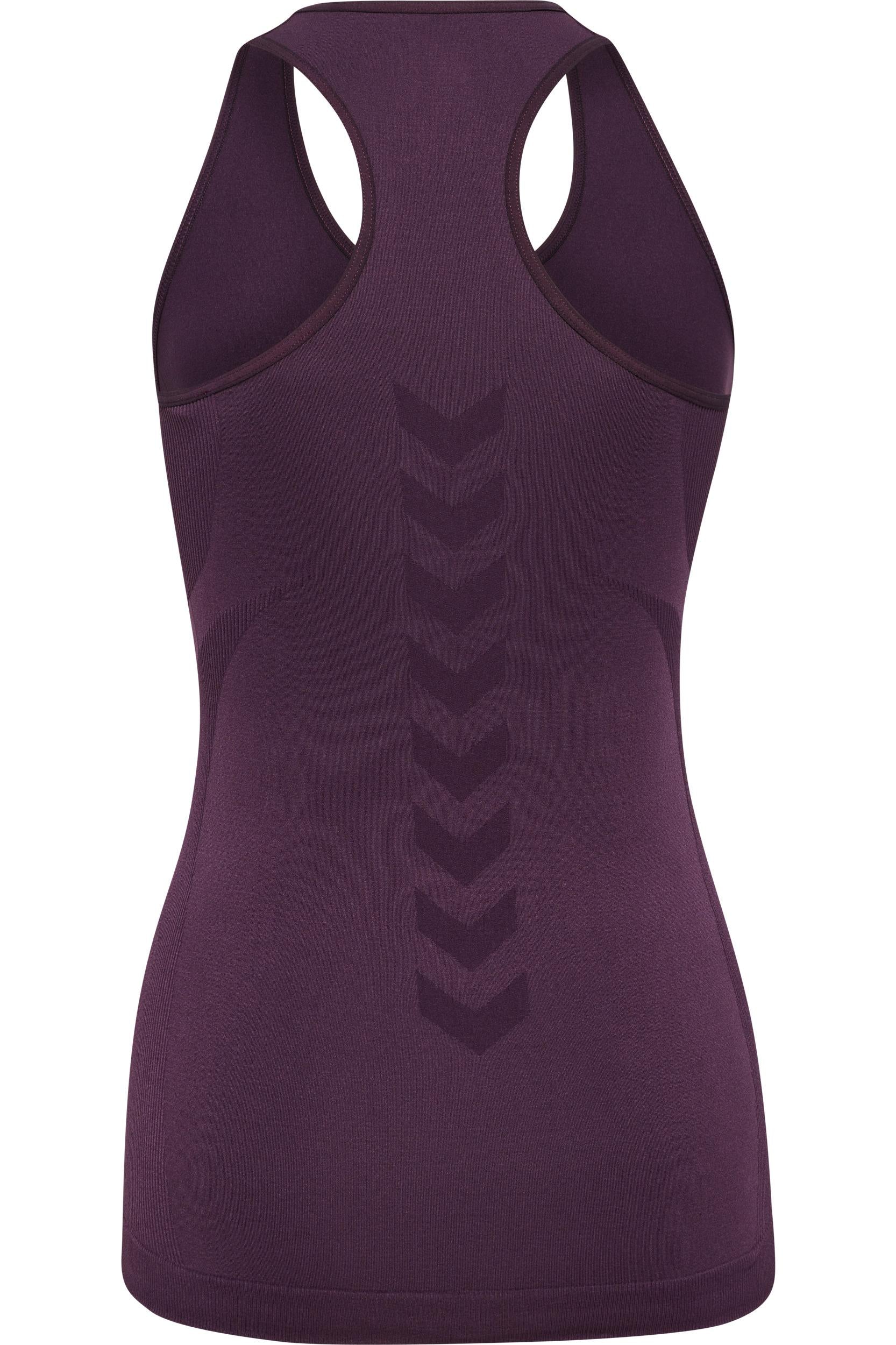 HUMMEL - Hmltif Seamless Top - Plum Perfect