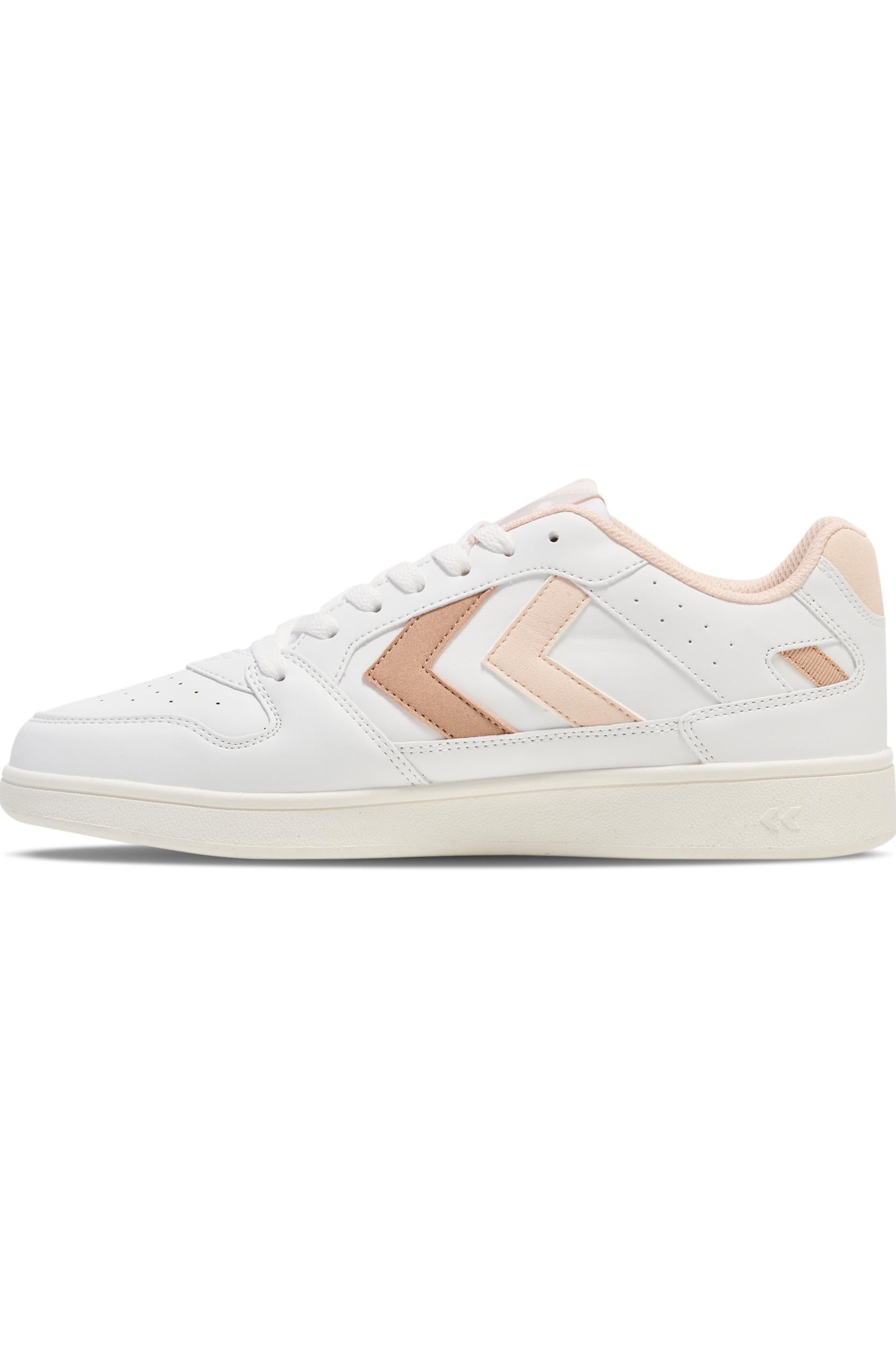 HUMMEL - St. Power Play Wmns Shoes - White/soft Pink/mahogany Rose