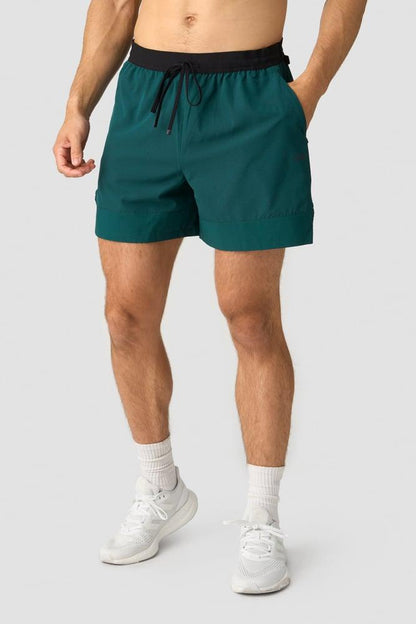 ICANIWILL - Charge Shorts - Dark Moss Green