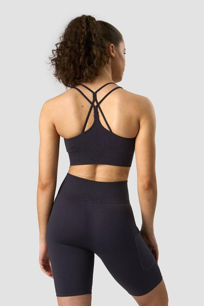 ICANIWILL - Define Seamless Sports Bra - Dk Graphite