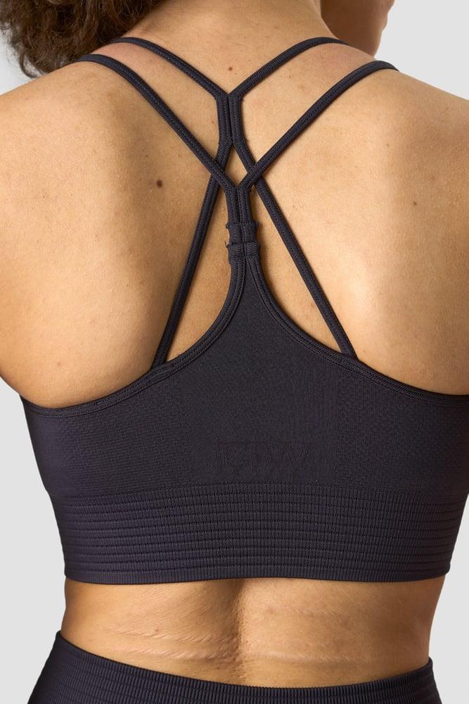 ICANIWILL - Define Seamless Sports Bra - Dk Graphite