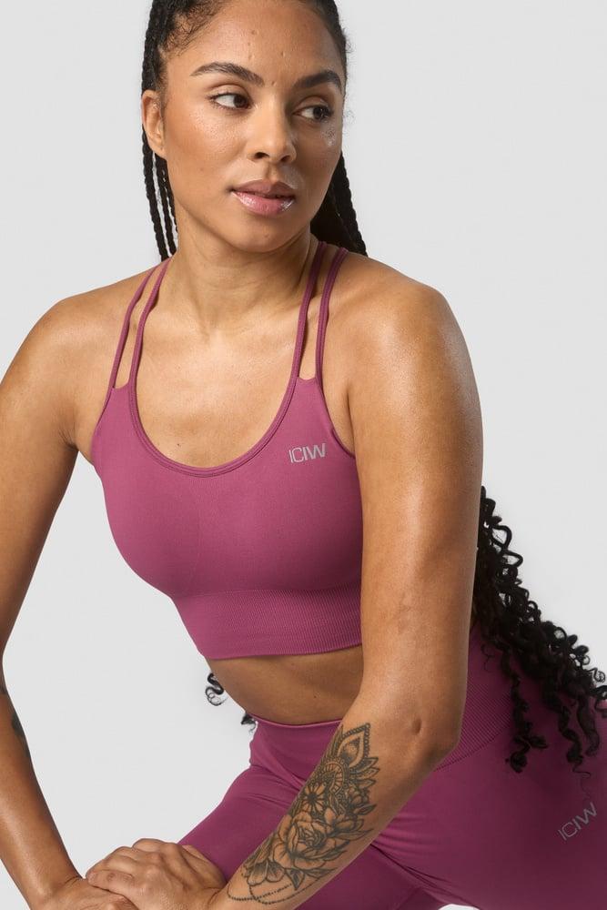 ICANIWILL - Define Seamless Sports Bra - Grape