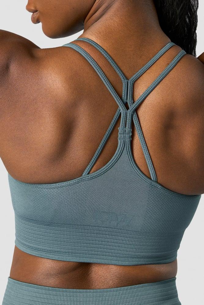 ICANIWILL - Define Seamless Sports Bra - Jungle Green