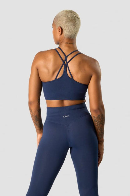 ICANIWILL - Define Seamless Sports Bra - Navy