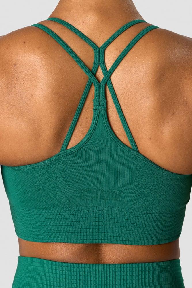 ICANIWILL - Define Seamless Sports Bra - Winter Green