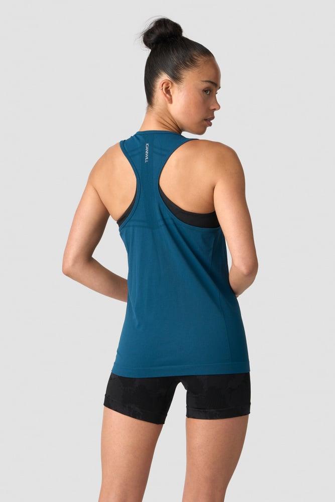 ICANIWILL - Everyday Seamless Tank Top - Teal Blue