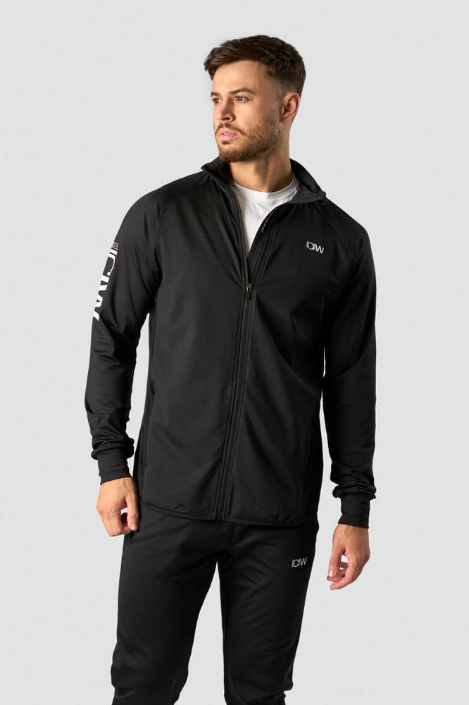 ICANIWILL - Smash Padel Warm Up Zipper - Black