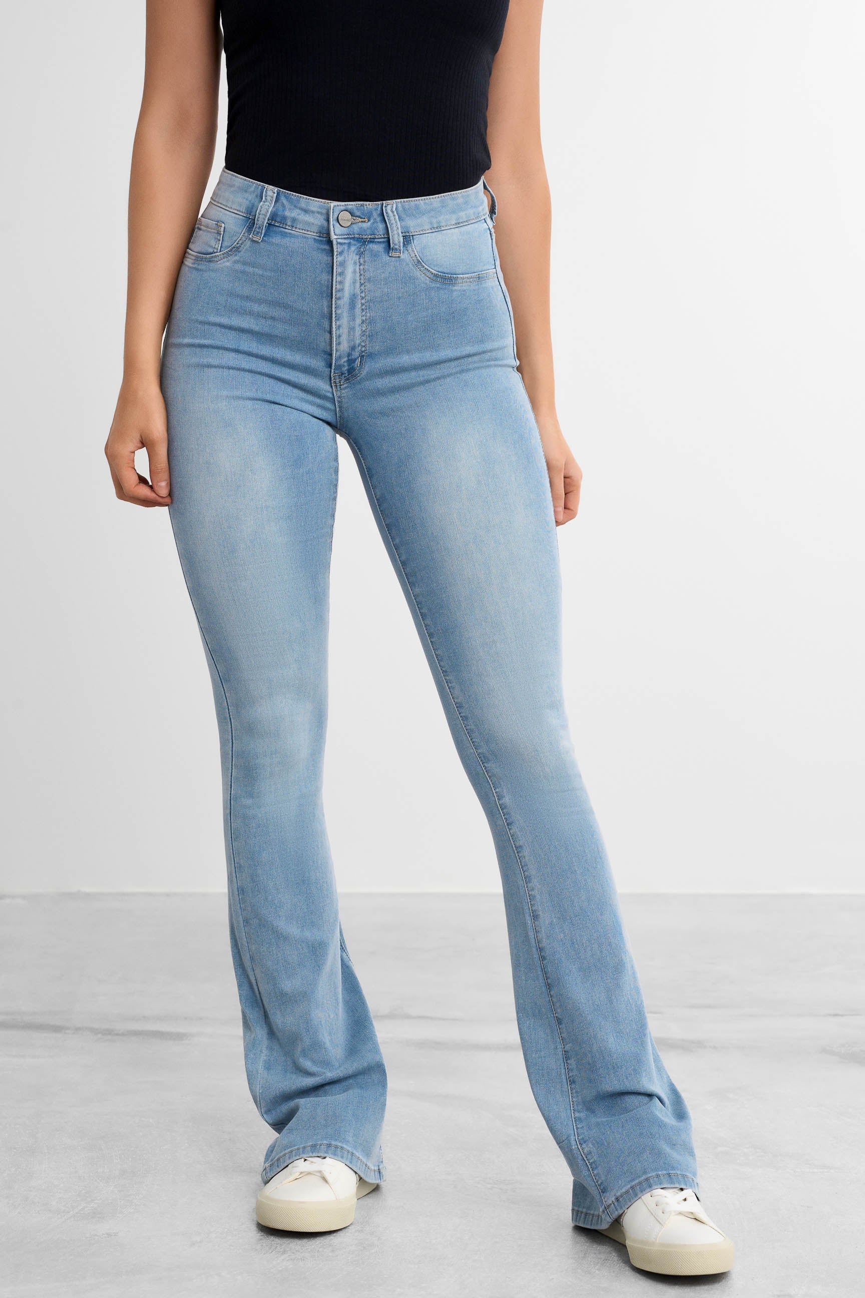 Flare Jeans V2 - for dame - Famme - Jeans