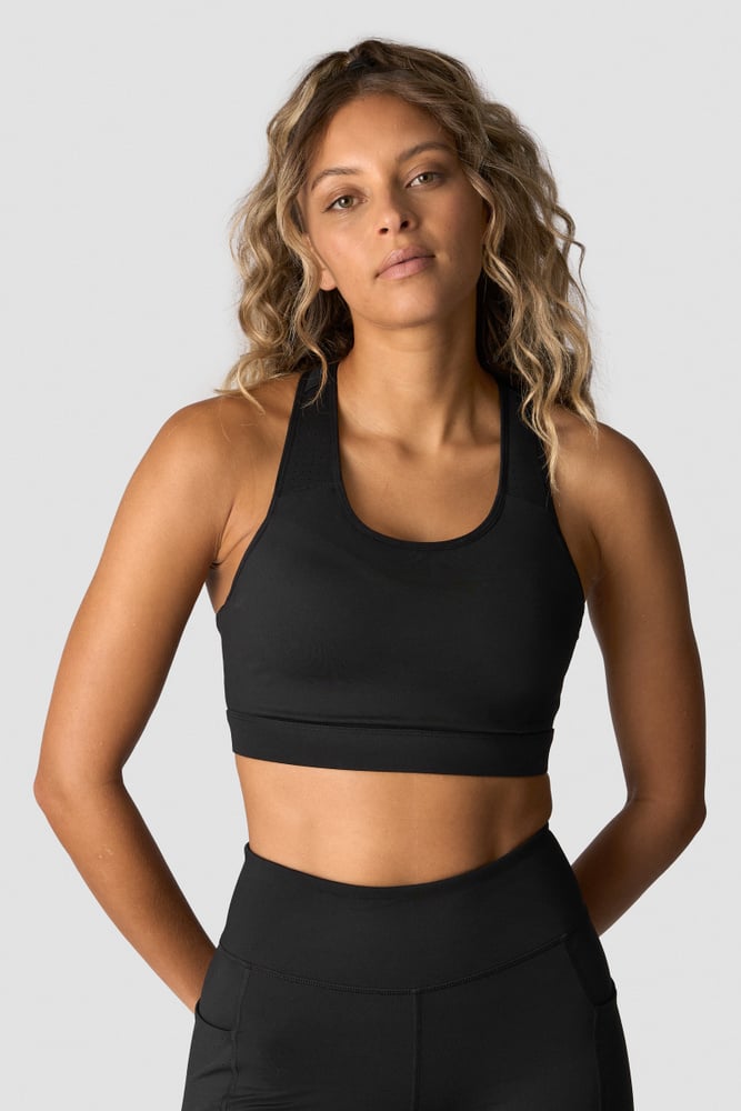 mirage sports bra black