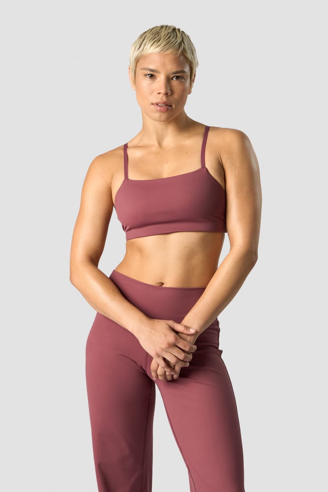 nimble adjustable sports bra wild berry