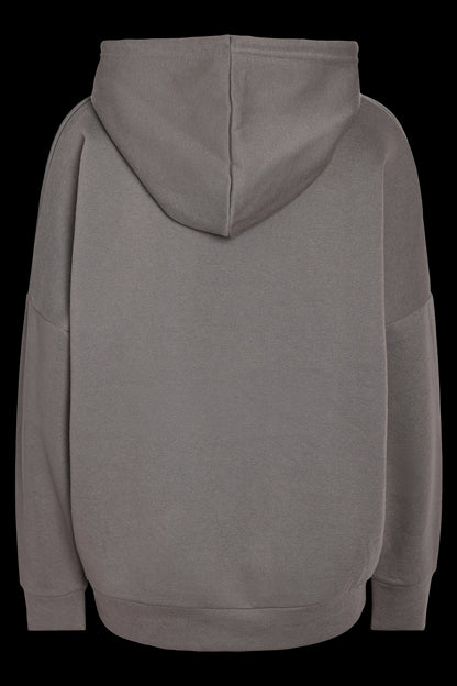 NOISY MAY - Alden L/s Loose Hoodie - Grey