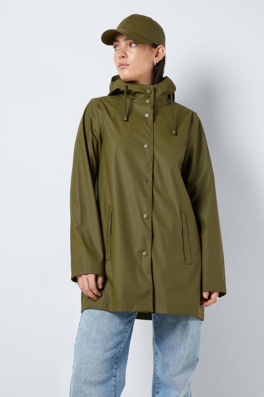 NOISY MAY - Sky L/s A-line Raincoat - Green