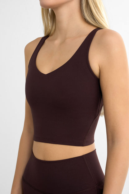 Softy Crop Top - for kvinde - FAMME - Sports Bra