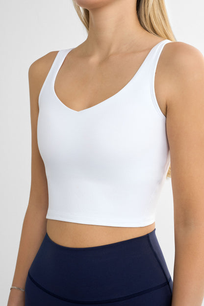 Softy Crop Top - for kvinde - FAMME - Sports Bra