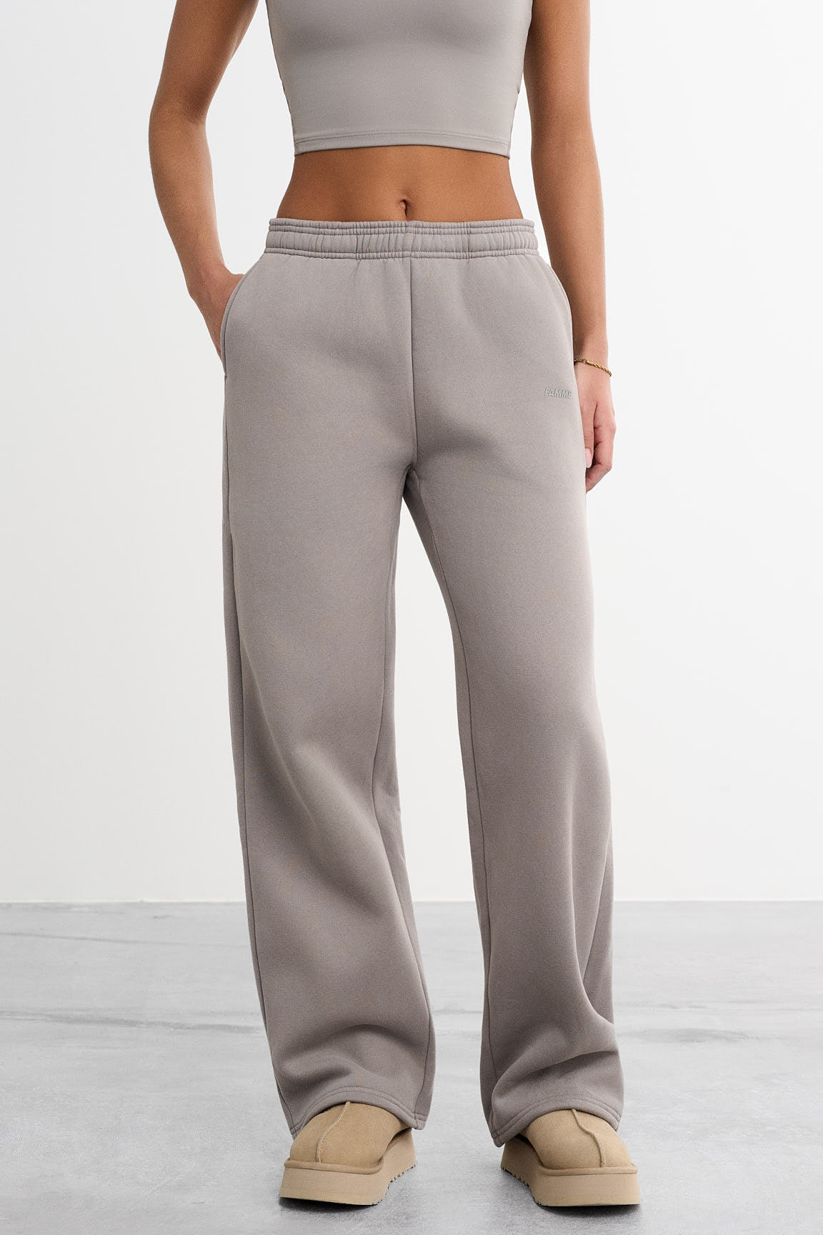 Straight Leg Sweatpants