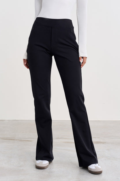 Tailored Bootcut Pants - for dame - Famme - Pants