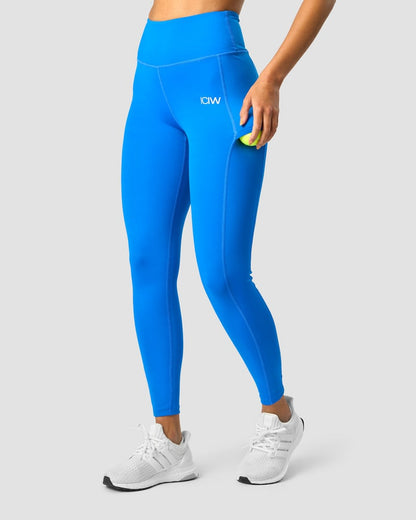 training tights cobalt blue